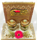 Sweet Bro Thali - Two Jars