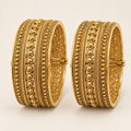 Antique Gold-Plated Beaded Kangan Set