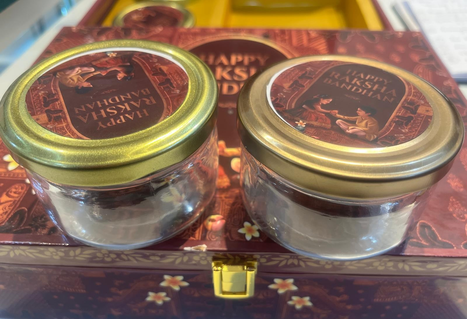 Rakhi & Gift Jar Box