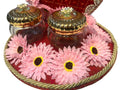 Royal Red Brother’s Keepsake Platter - Pink Flowers