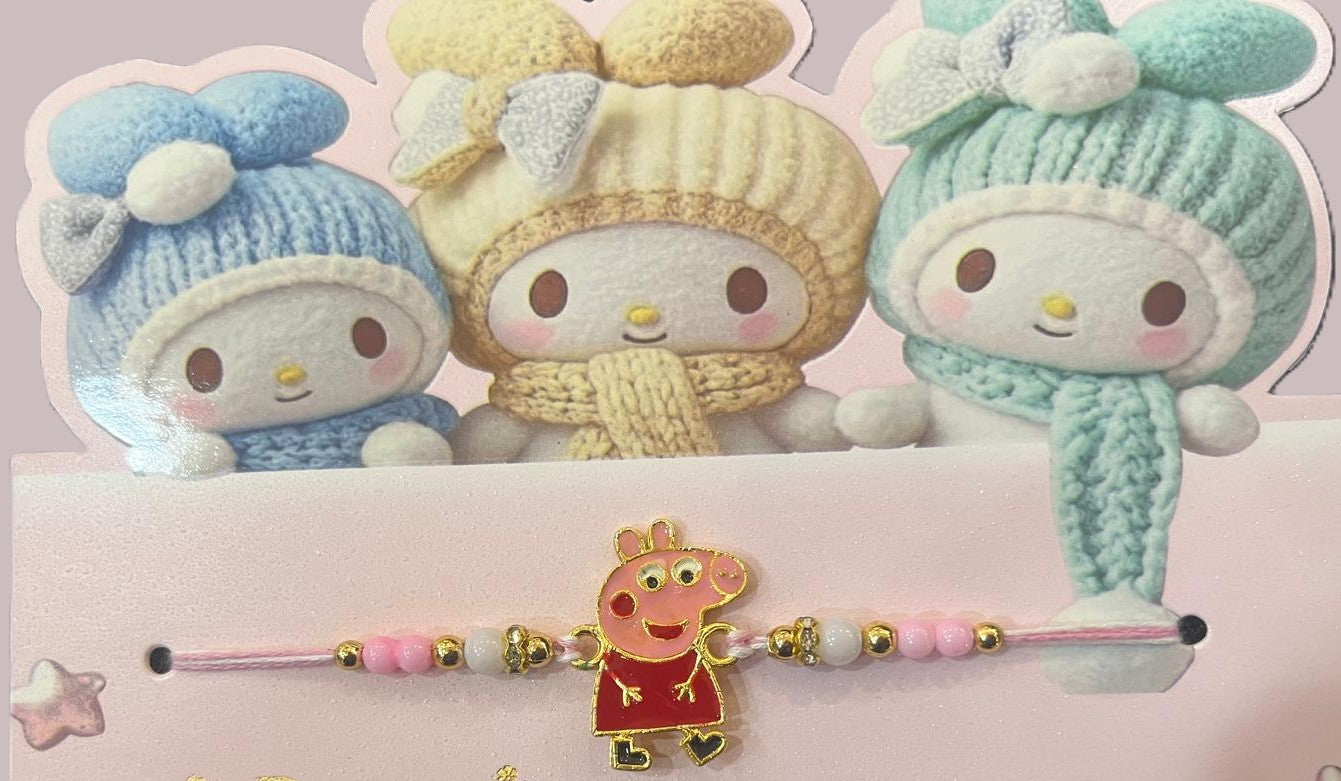 Peppa Pig Kids Rakhi