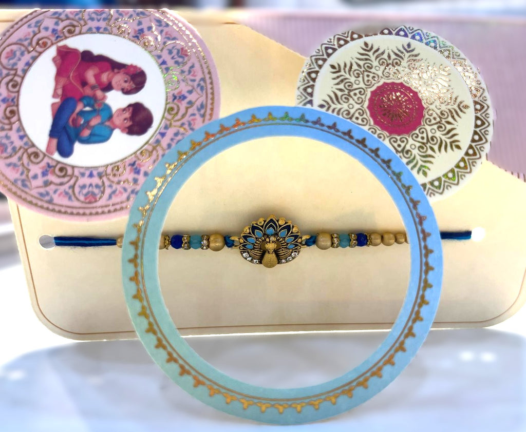 Peacock Designer Rakhi