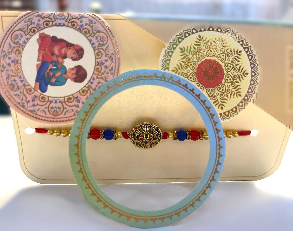 Traditional Designer Beaded Rakhi