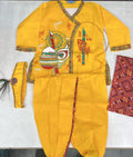 Little Kanha's Festive Dhoti-Kurta Set
